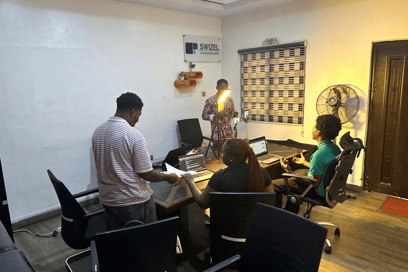 The Abuja floor at Swizel