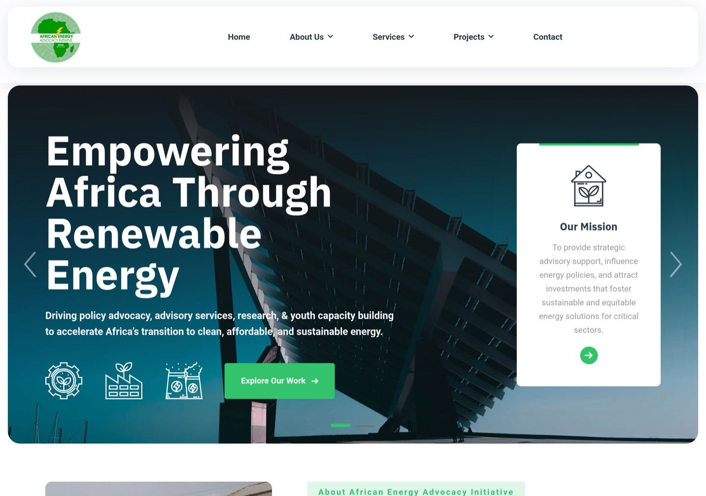 African Energy Advocacy Initiative — Agri & Energy